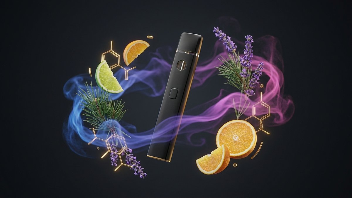 Terpenen en hun gebruik in HCT- en HHC-vapes