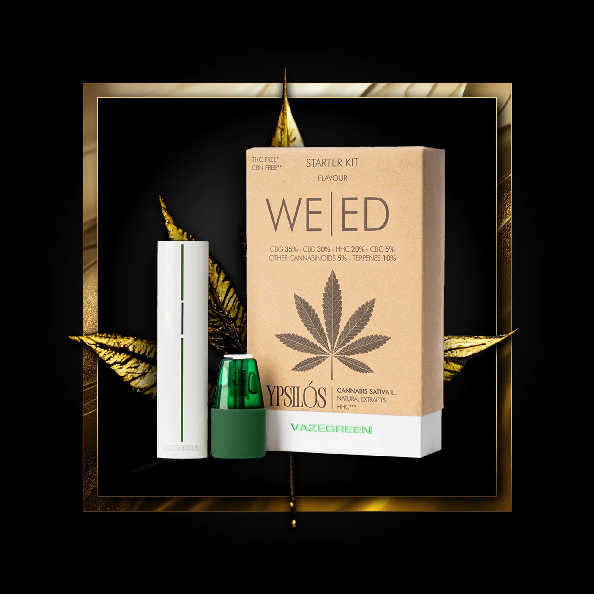 Wiet Pen (startpakket) 500 trekjes - 1,00 ml. HHC